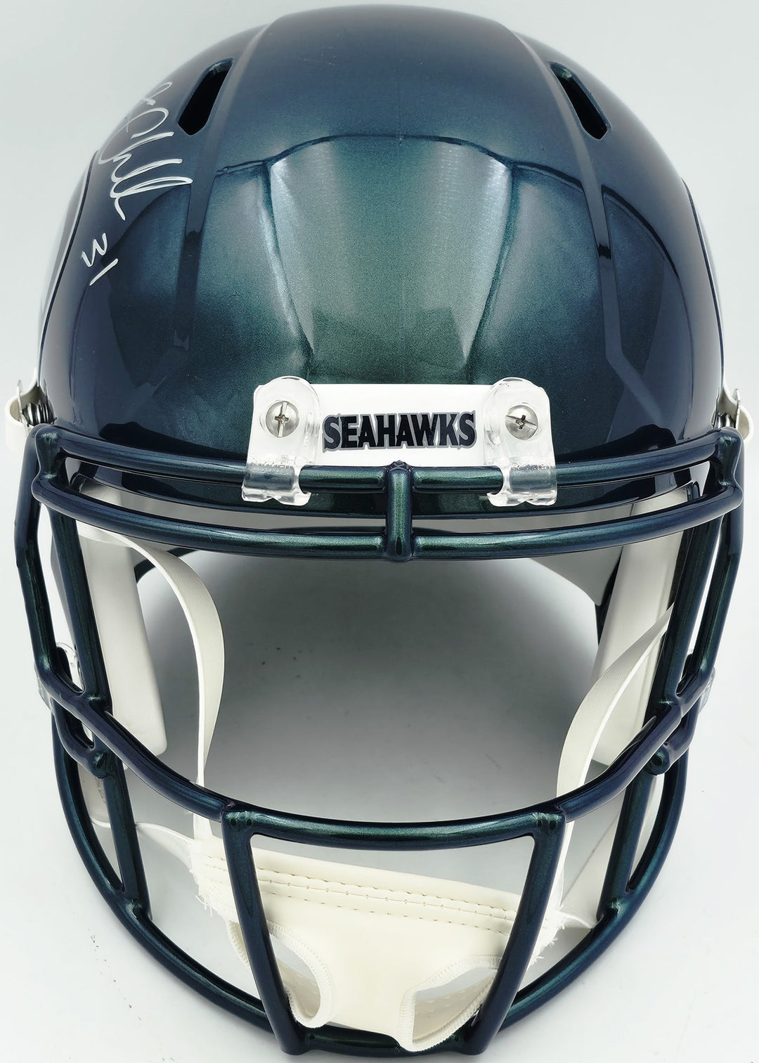 Kam Chancellor Auto Seahawks Metallic Rivalries Full Size Speed Replica Helmet