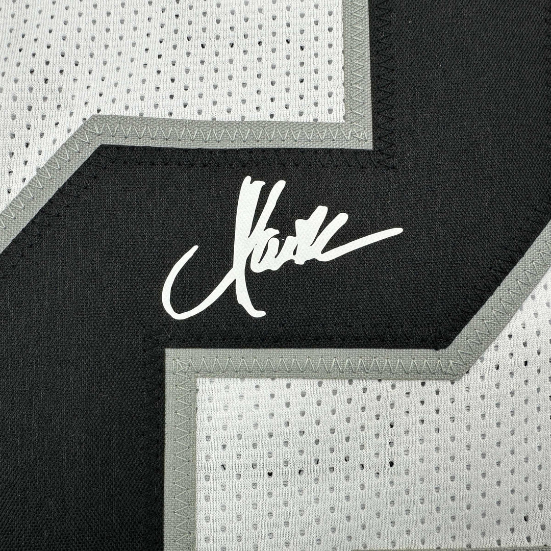 Facsimile Autographed Marcus Allen Oakland Las Vegas White Reprint Jersey XL