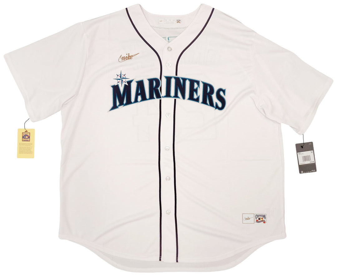 Seattle Mariners Ken Griffey Jr. Signed White Nike Cooperstown Edition Jersey