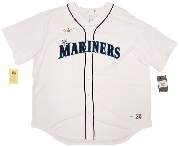 Seattle Mariners Ken Griffey Jr. Signed White Nike Cooperstown Edition Jersey