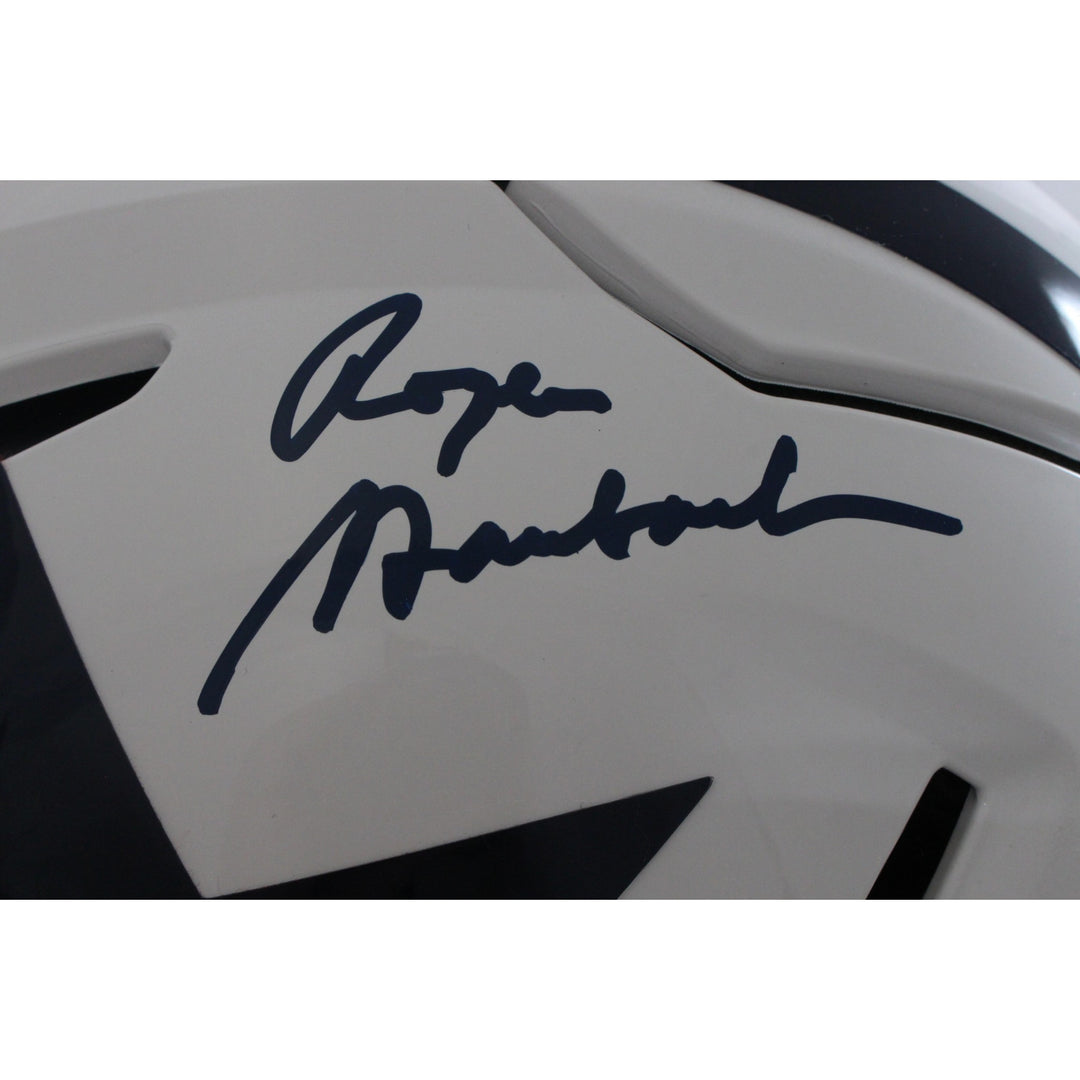 Roger Staubach Autographed Dallas Cowboys SpeedFlex TB Helmet Beckett 57304