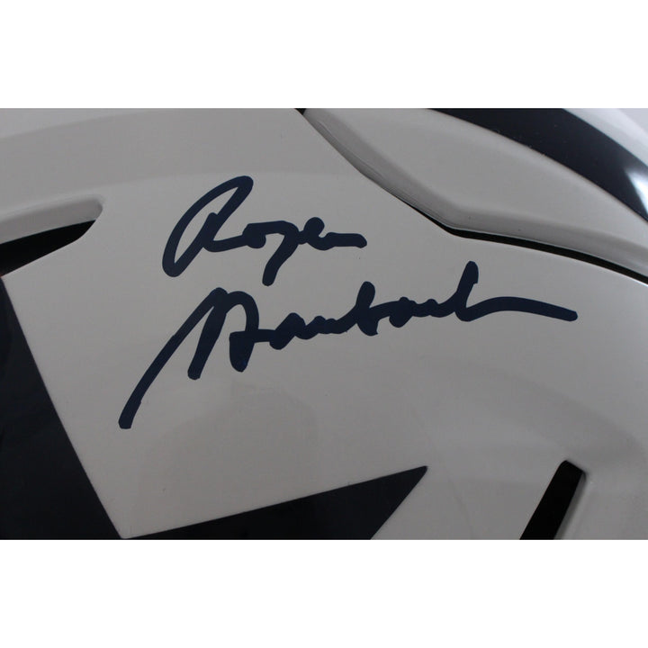 Roger Staubach Autographed Dallas Cowboys SpeedFlex TB Helmet Beckett 57304