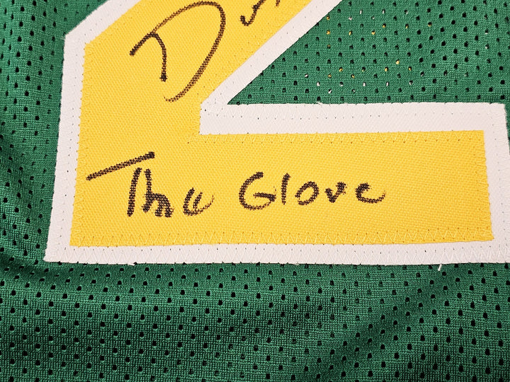 Seattle Supersonics Gary Payton Autographed Signed Green Jersey "The Glove" JSA