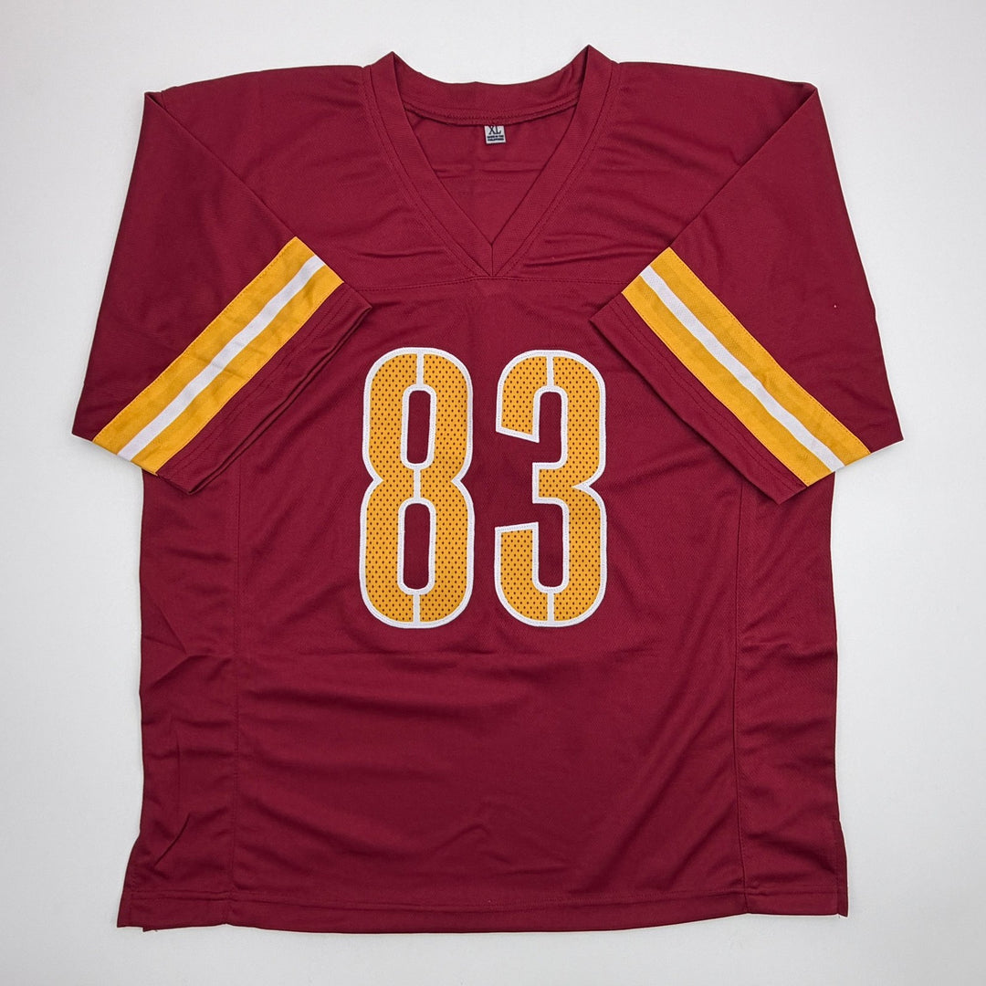 Autographed/Signed Jaylin Lane Washington Maroon Football Jersey JSA COA