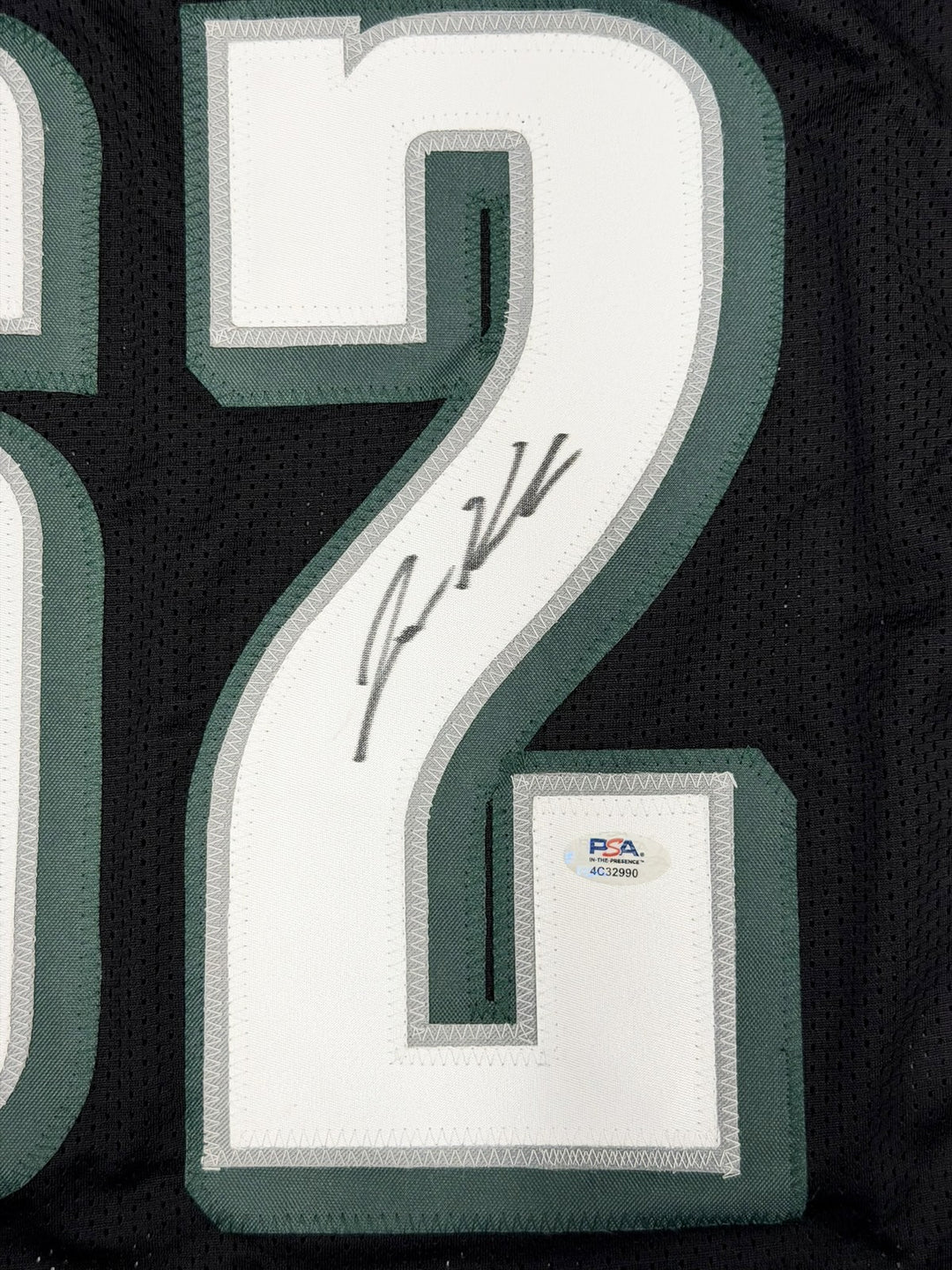 Jason Kelce Signed Philadelphia Eagles Black Jersey PSA/DNA ITP
