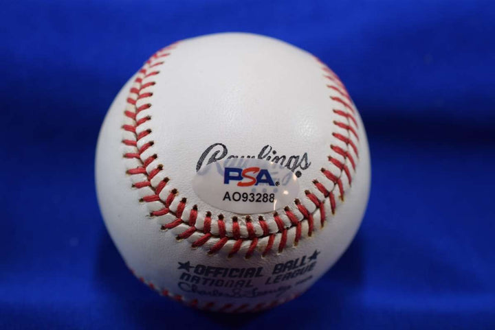 Johnny Mize PSA DNA Autograph Feeney National League Signed Baseball
