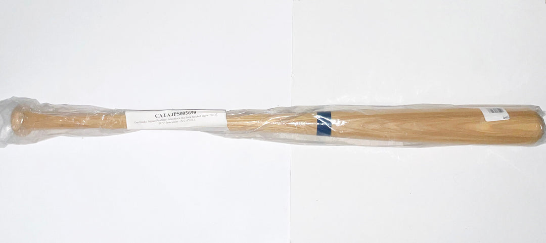 ERIC HINSKE SIGNED 2002 AL ROY RAWLINGS BIG STICK ADIRONDACK 32" MODEL 232 BAT
