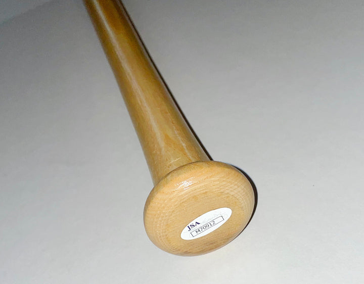 ERIC HINSKE SIGNED 2002 AL ROY RAWLINGS BIG STICK ADIRONDACK 32" MODEL 232 BAT