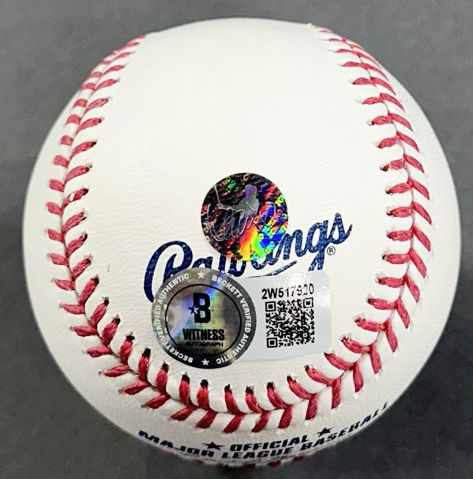 Ichiro Suzuki Signed Official MLB Baseball Mariners HOF 25 Autograph BAS COA