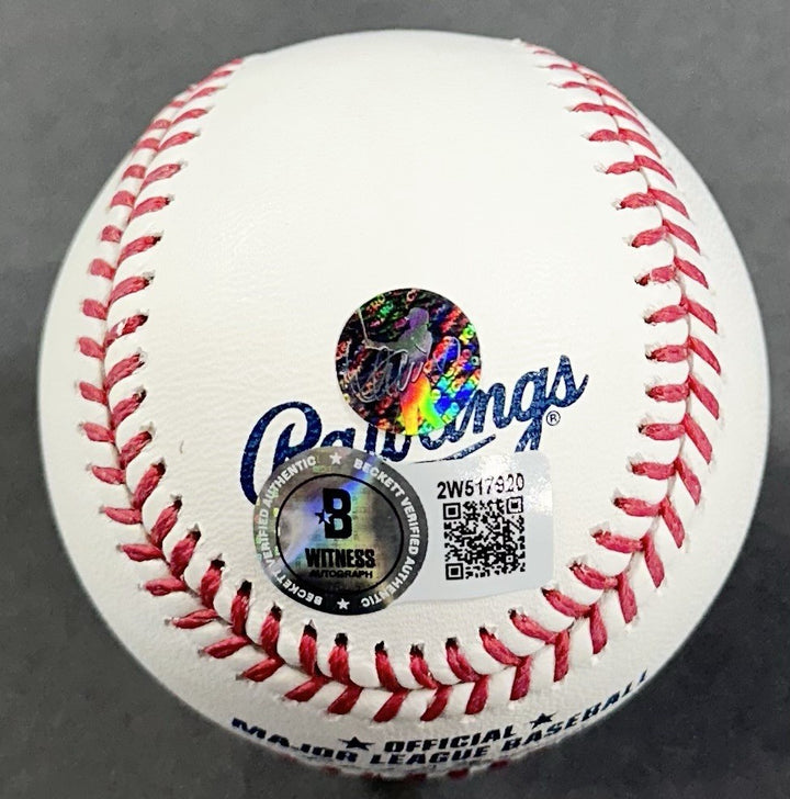 Ichiro Suzuki Signed Official MLB Baseball Mariners HOF 25 Autograph BAS COA