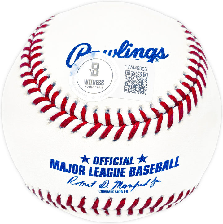 Edgar Martinez Signed MLB Baseball Seattle Mariners "HOF 19" Beckett Witness