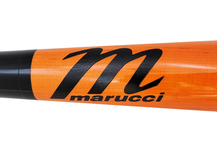 Joey Bart Auto Orange Marucci Game Model Bat Giants "1st MLB Homer" Beckett Wit
