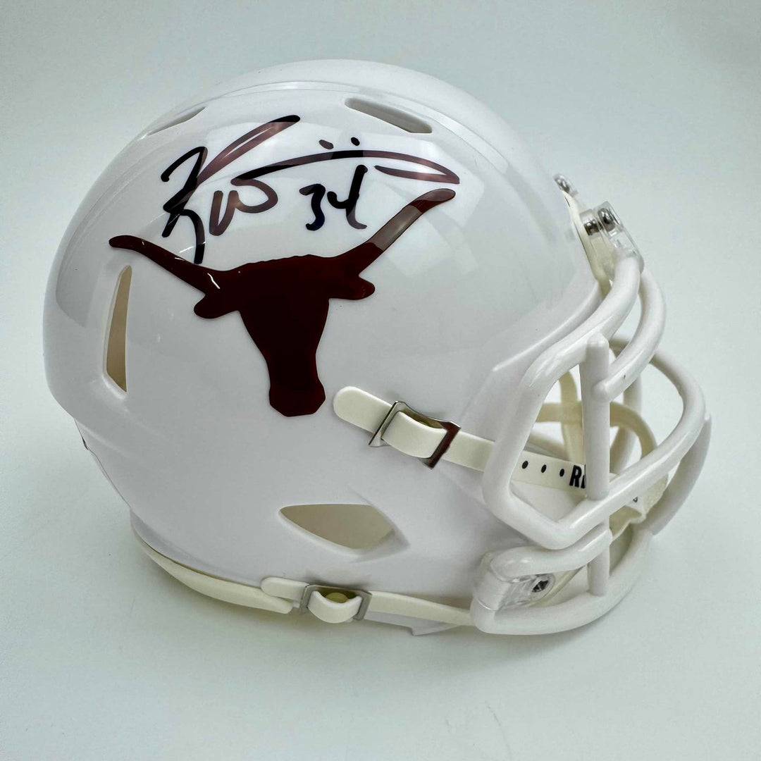 Autographed/Signed Ricky Williams Texas Longhorns Mini Helmet JSA COA