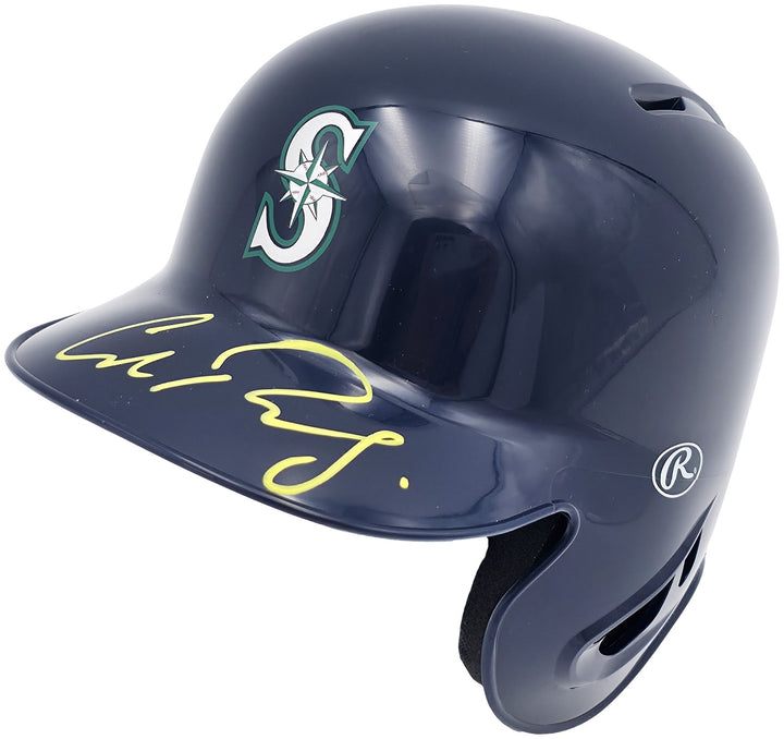 Cal Raleigh Signed Seattle Mariners Navy Blue Mini Helmet Fanatics & MLB Holo
