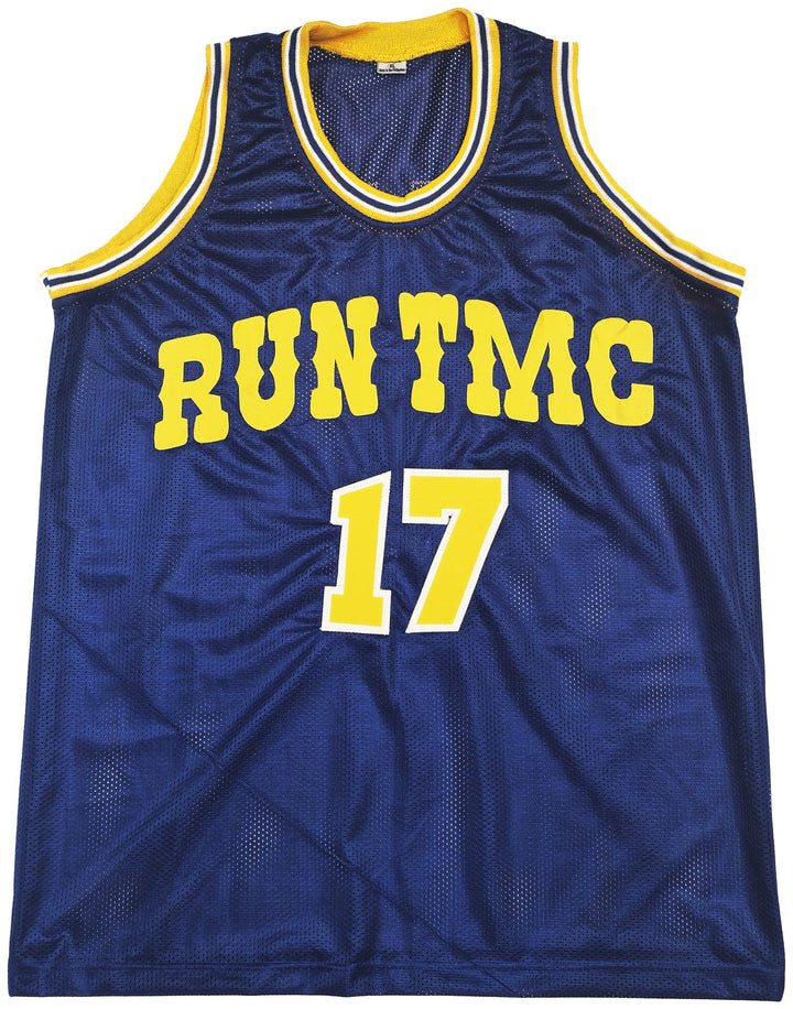 Golden State Warriors Chris Mullin Autographed Signed Blue Jersey Beckett Wit
