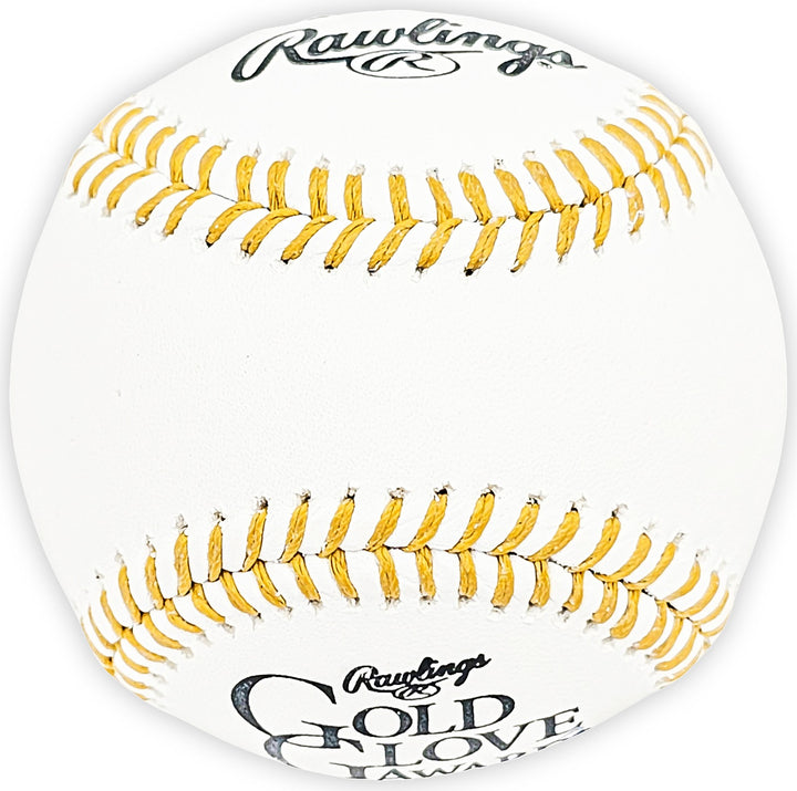 Salvador Perez Auto Signed Official Gold Glove Logo Baseball Royals Beckett Wit