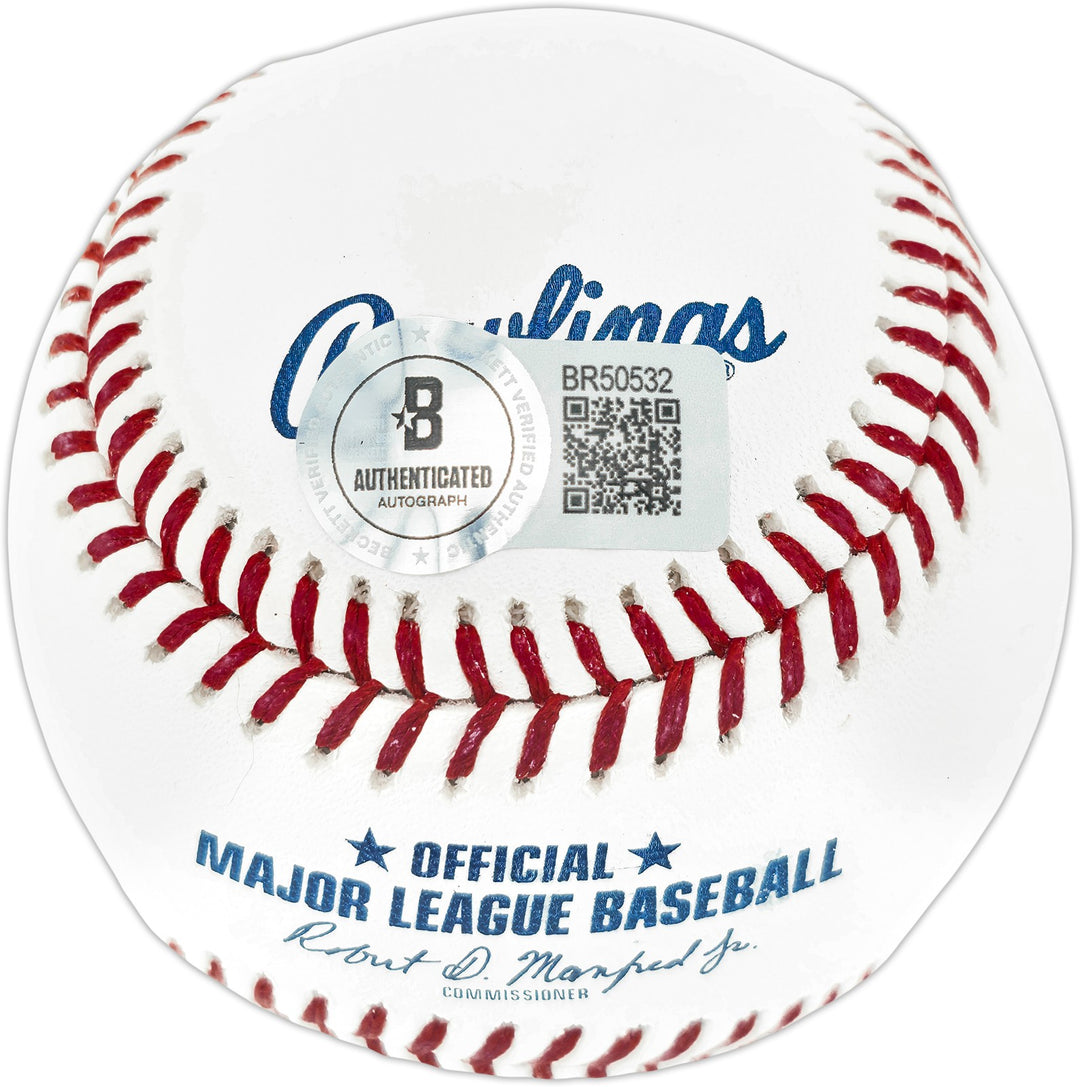 Dave Concepcion Signed MLB Baseball Cincinnati Reds Beckett QR