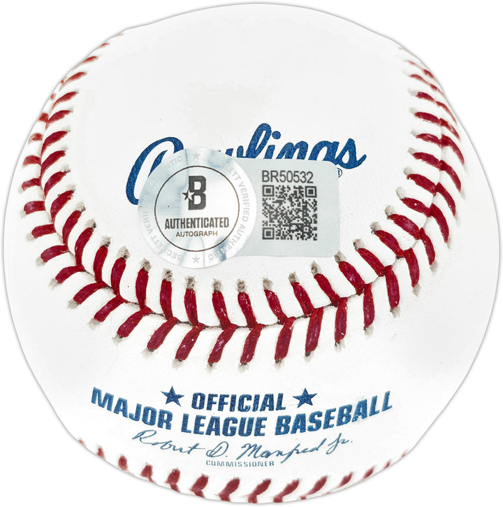 Dave Concepcion Signed MLB Baseball Cincinnati Reds Beckett QR