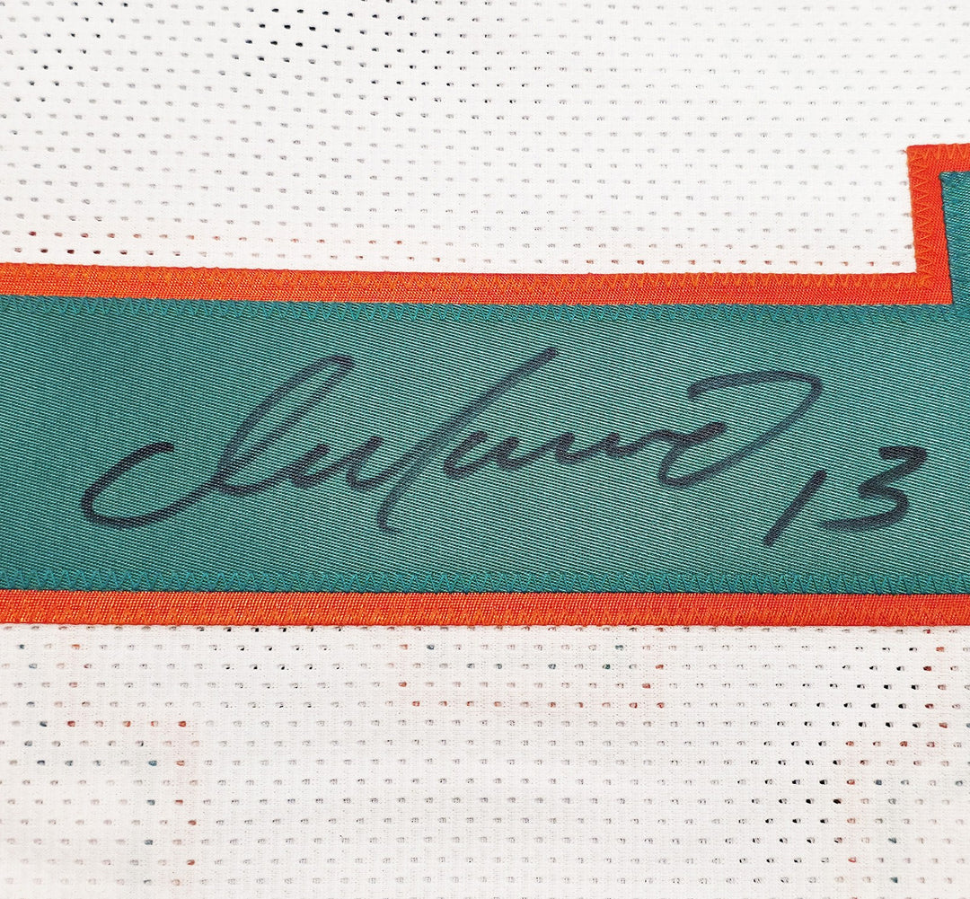 Miami Dolphins Dan Marino Signed White Jersey JSA