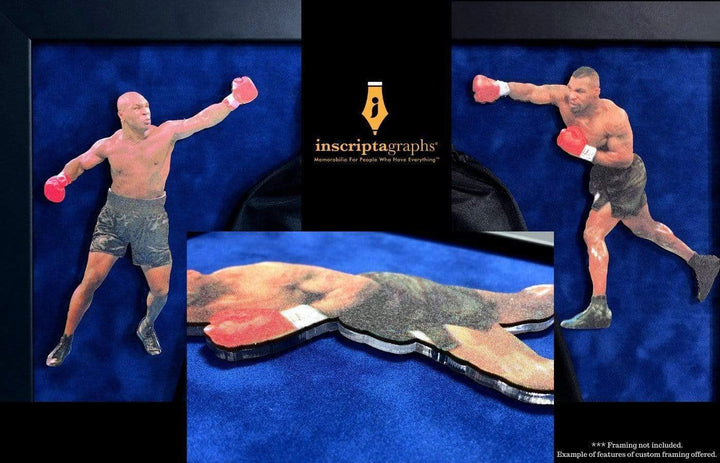 Mike Tyson Signed Inscribed Trunks vs. Buster Douglas  #D/58 JSA COA "Tyson Vs."