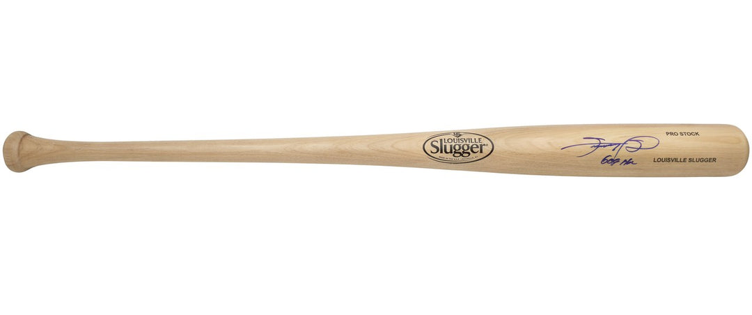 Sammy Sosa Signed Blonde Louisville Slugger Pro Stock Baseball Bat Cubs
