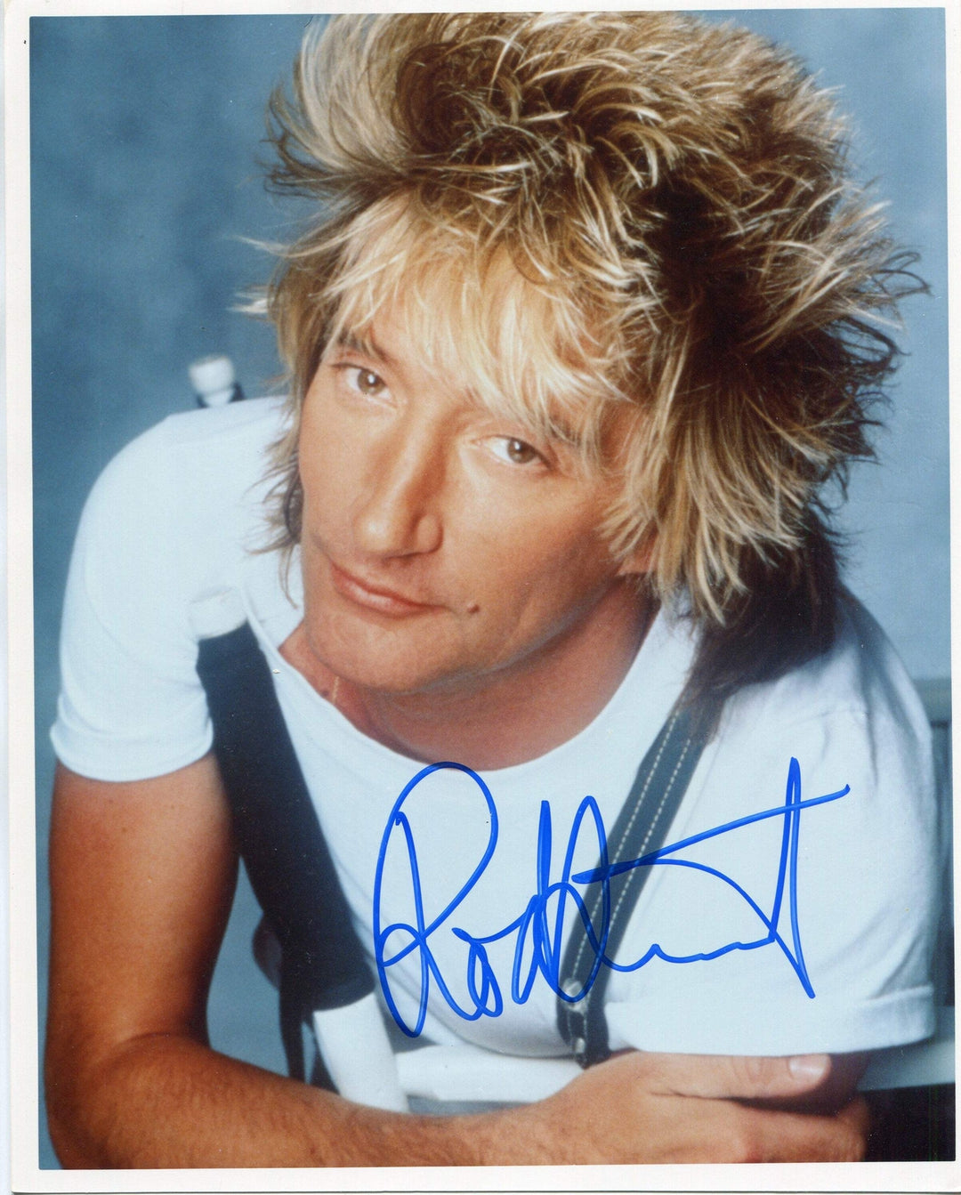 Rod Stewart Autographed 8x10 Photo