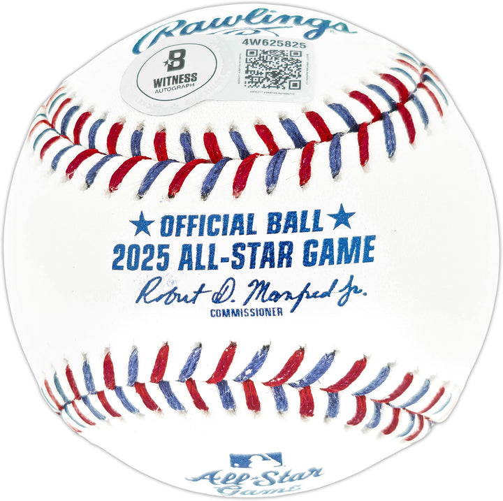 Bryan Woo Signed 2025 All-Star Game Baseball Mariners Beckett Witnessed