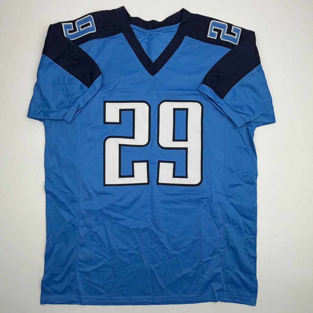 Autographed/Signed Demarco Murray Tennessee Light Blue Jersey JSA COA