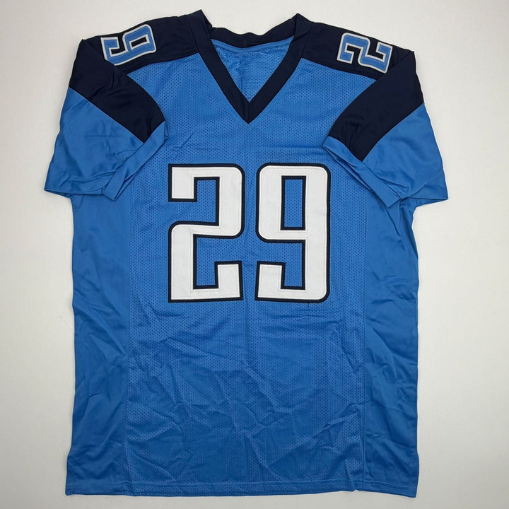 Autographed/Signed Demarco Murray Tennessee Light Blue Jersey JSA COA