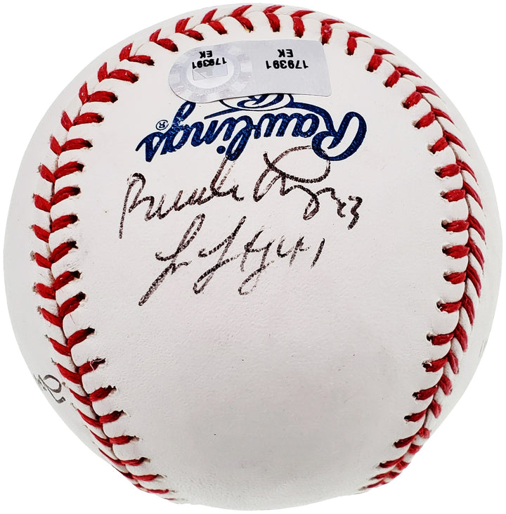 Mariners Combined No Hitter Auto MLB Baseball 6 Sigs W/ Kevin Millwood MLB Holo