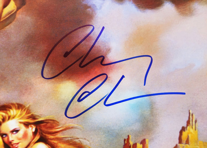 Chevy Chase Signed 27x40 Vacation Movie Poster Clark Griswold Beckett Witness