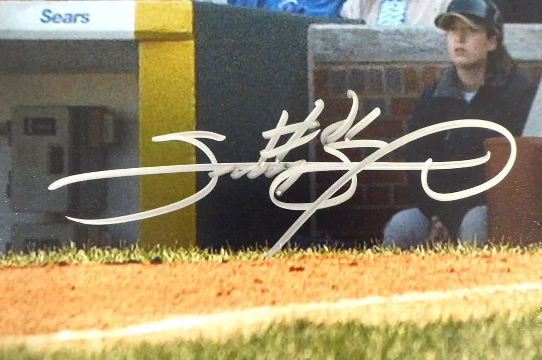 Sammy Sosa Autographed Signed 16x20 Photo Chicago Cubs Beckett BAS