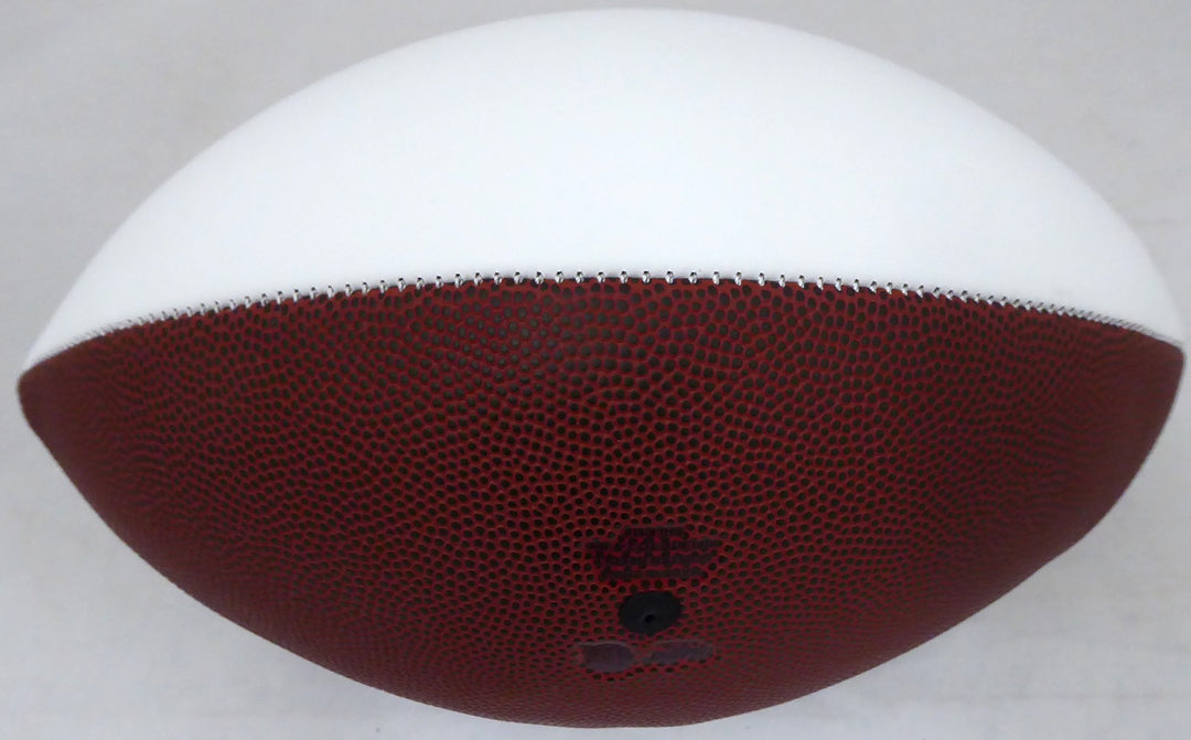 Brian Dawkins Autographed Signed Clemson Tigers White Logo Football Beckett