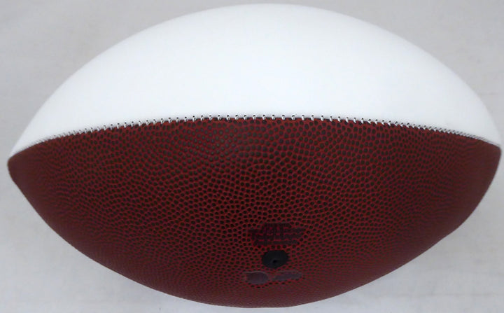 Brian Dawkins Autographed Signed Clemson Tigers White Logo Football Beckett