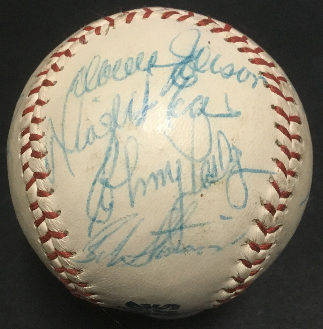 1979 Mariners Red Sox signed baseball 14 auto Bill Mazeroski Jonny Pesky COA