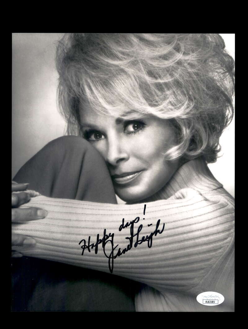 Janet Leigh JSA Cert Signed 8x10 Photo Autograph