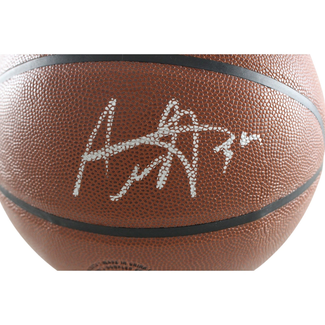 Aaron Gordon Autographed/Signed Denver Nuggets Logo Basketball Beckett 55464