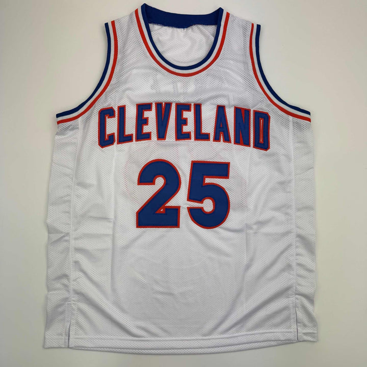 Autographed/Signed Mark Price Cleveland White Basketball Jersey Beckett BAS COA