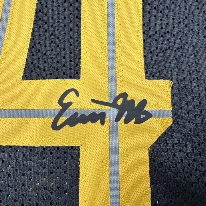 Facsimile Autographed Evan Mobley Cleveland Black Reprint Jersey Size Men's XL