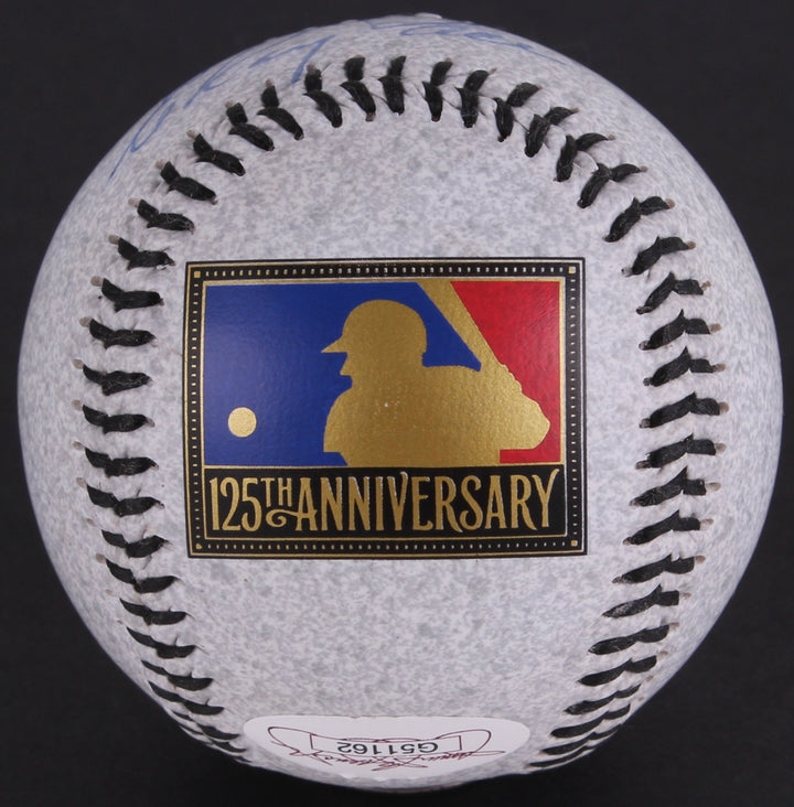 ELROY ROY FACE SIGNED MLB 125th ANNIVERSARY BASEBALL PIRATES TIGERS EXPOS w/ JSA