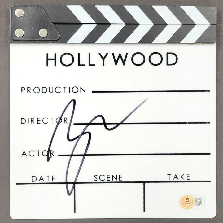 Zack Snyder signed Movie Clap Board Clapper Justice League autograph BAS Beckett