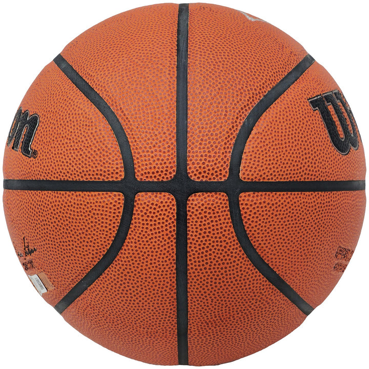Tony Parker Auto Signed Authentic Indoor/Outdoor IO Basketball Spurs Beckett Wit