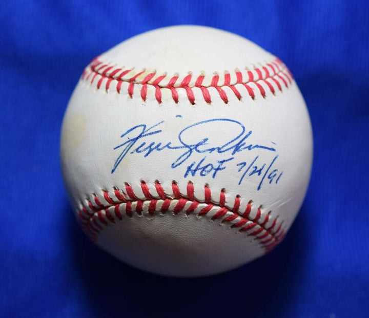 Fergie Jenkins PSA DNA Autograph National League ONL Signed Baseball HOF 91