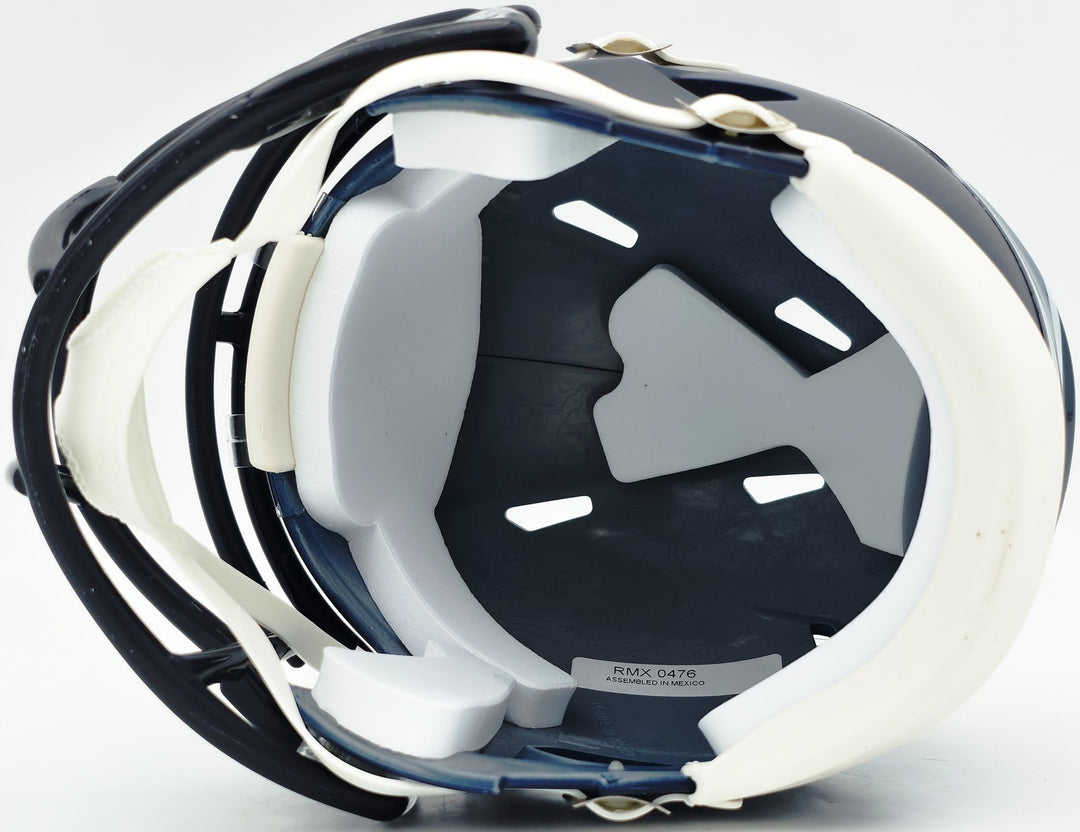 Josh Jobe Signed Seattle Seahawks Blue Speed Mini Helmet MCS Holo