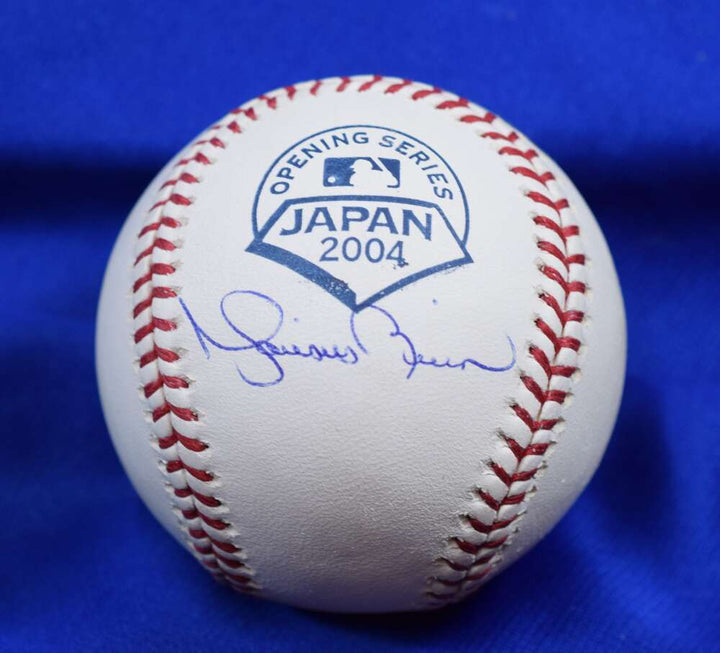 Mariano Rivera Steiner COA Autograph 2004 Japan Opening Series Signed Baseball