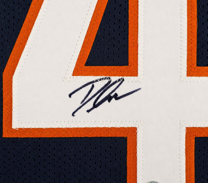 Chicago Bears D'Andre Swift Signed Blue Jersey Beckett BAS Witness