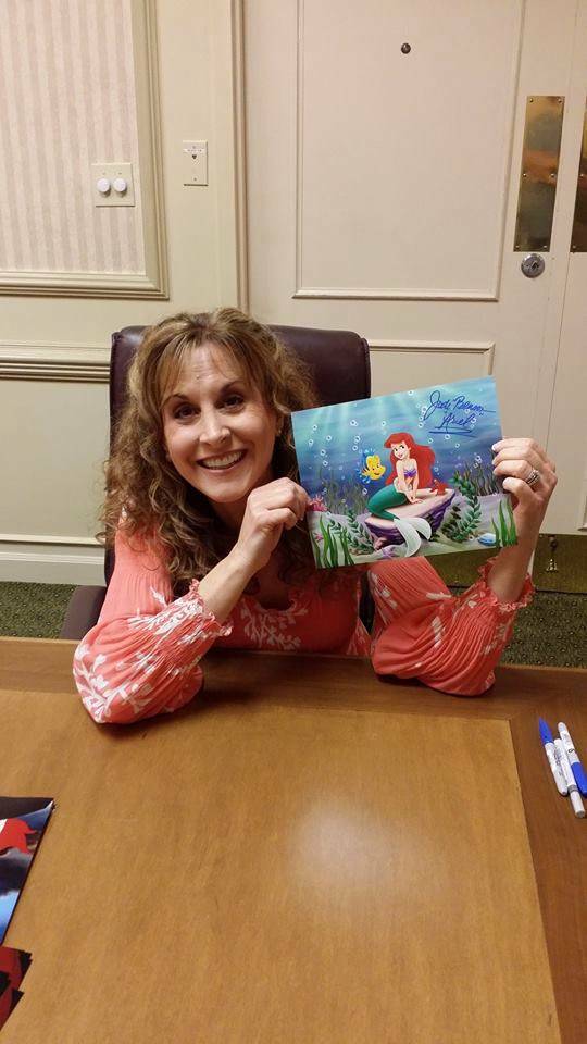 Jodi Benson signed The Little Mermaid 11x17 Photo Autograph ~ OC Dugout Holo