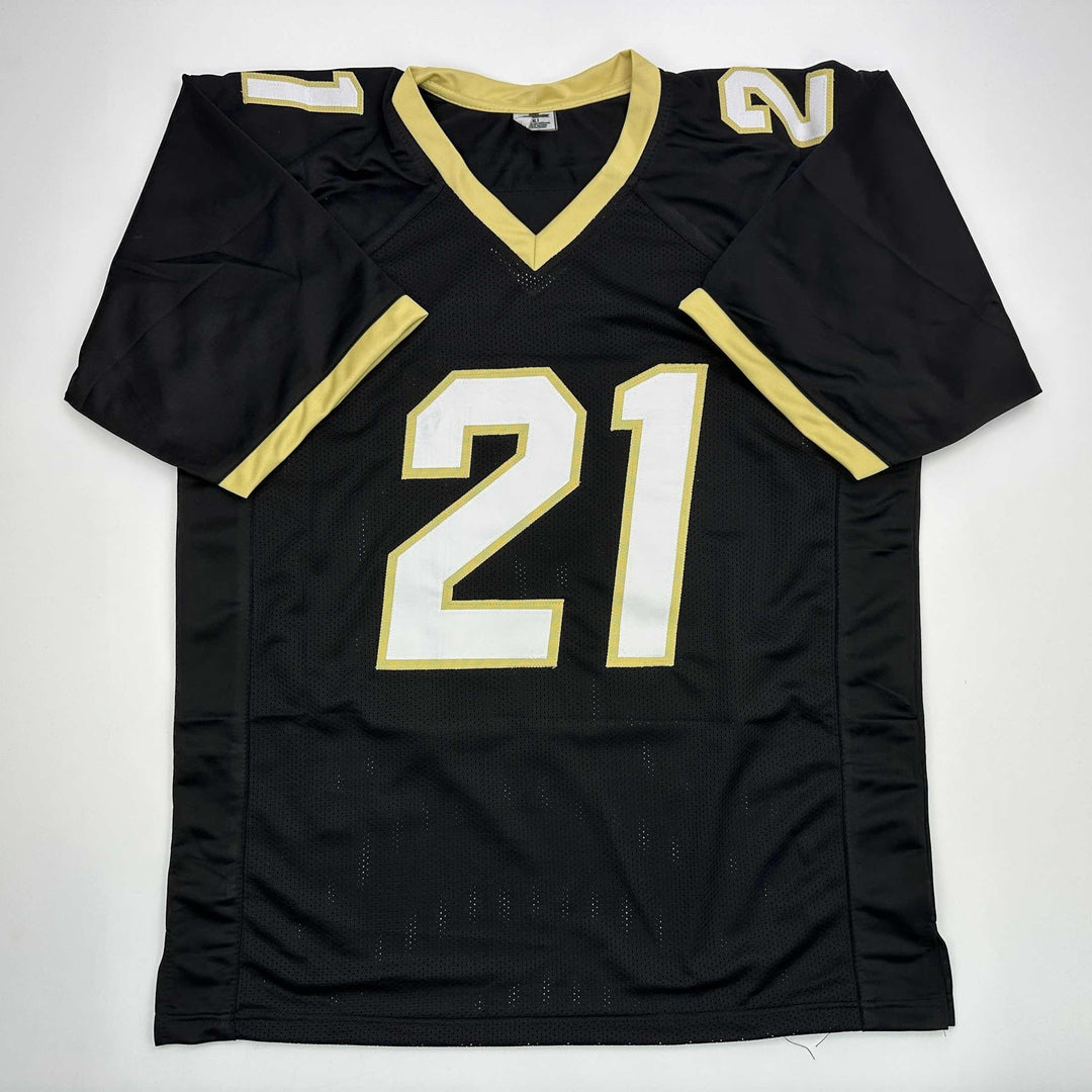 Facsimile Autographed Coach Prime Deion Sanders Colorado Reprint Jersey Men's XL