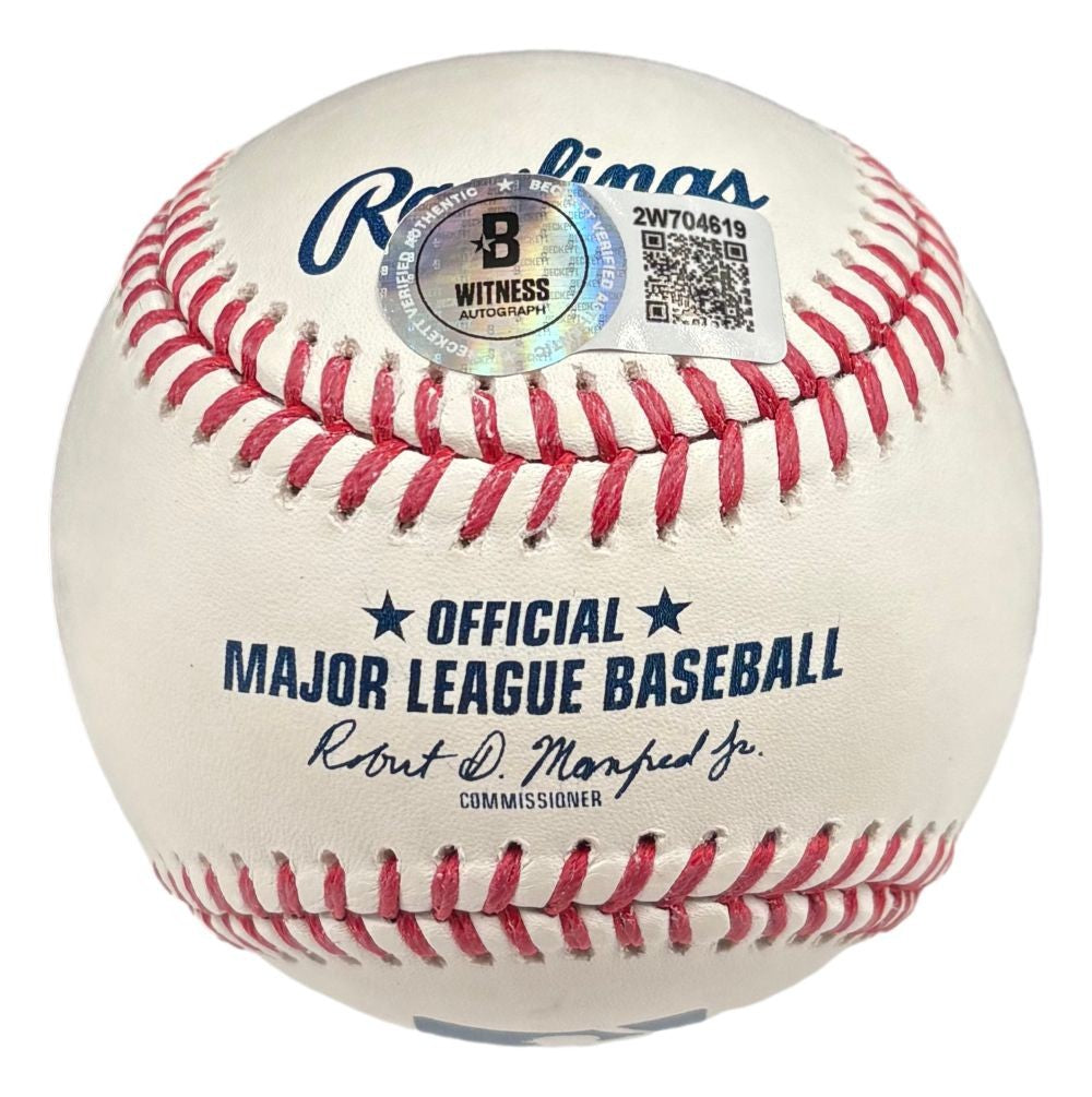 Jace Jung Detroit Tigers Signed Official MLB Baseball BAS