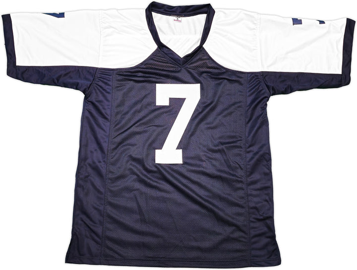 Dallas Cowboys Trevon Diggs Autographed Signed Blue & White Jersey Beckett